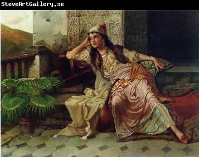 unknow artist Arab or Arabic people and life. Orientalism oil paintings 614